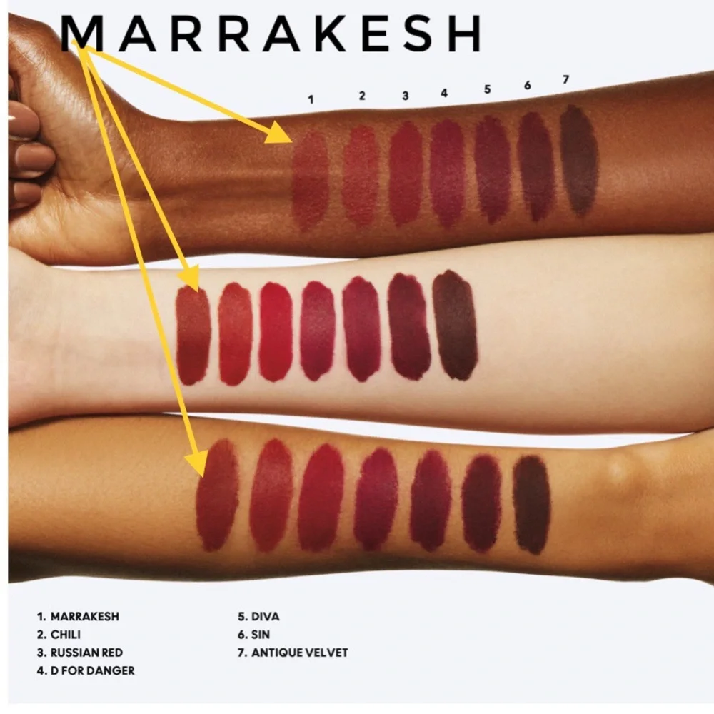 MAC MATTE Lipstick MARRAKESH. Intense orange brown Bestseller